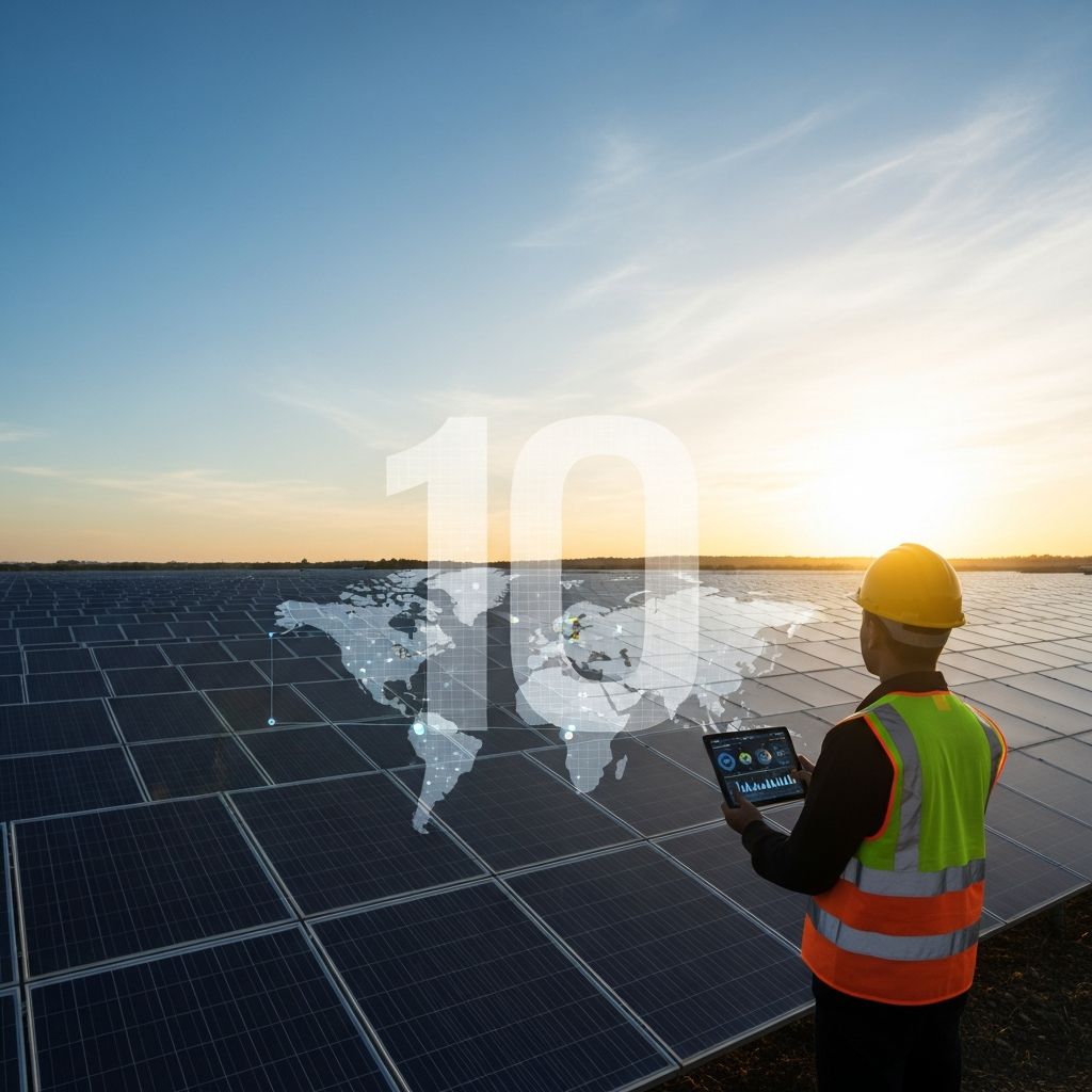 Discover the world's largest solar energy companies driving renewable innovation and sustainability.
