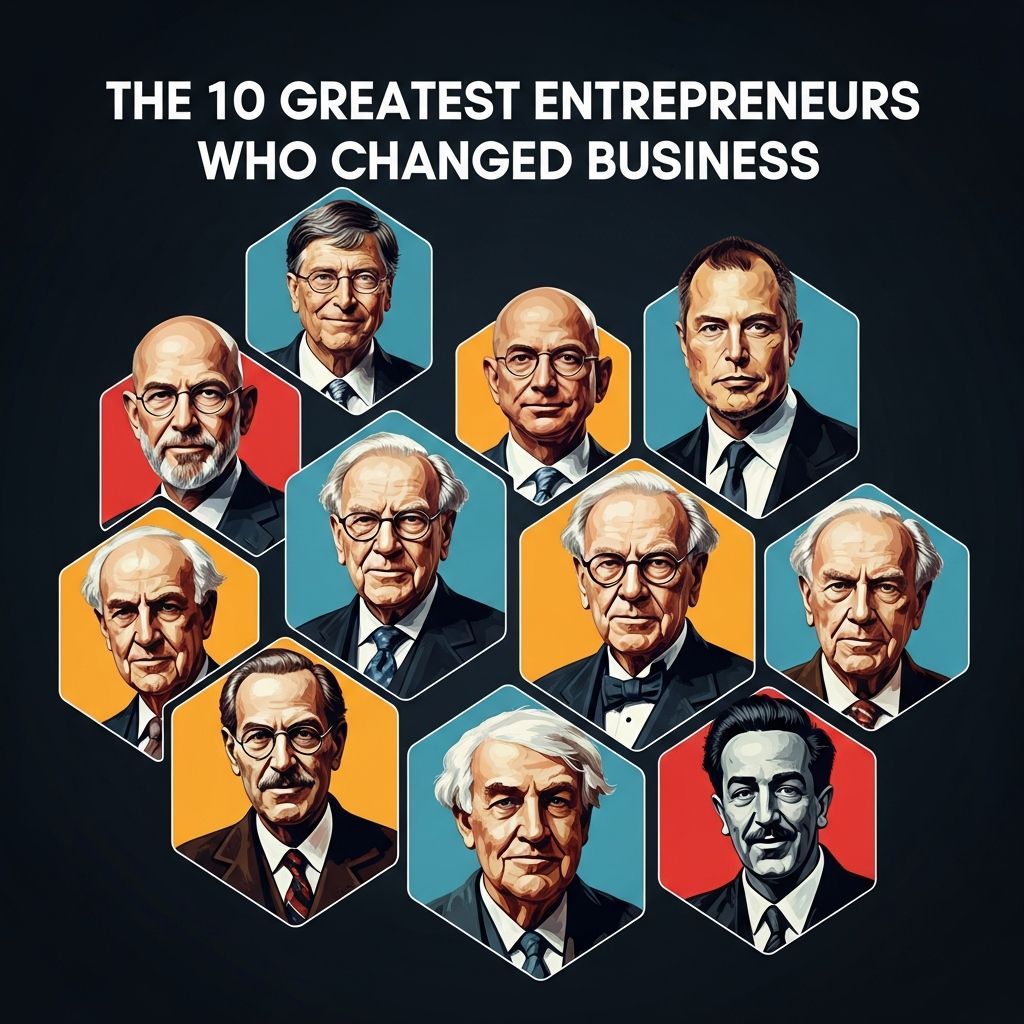 Discover the visionary entrepreneurs who revolutionized industries and shaped modern business.