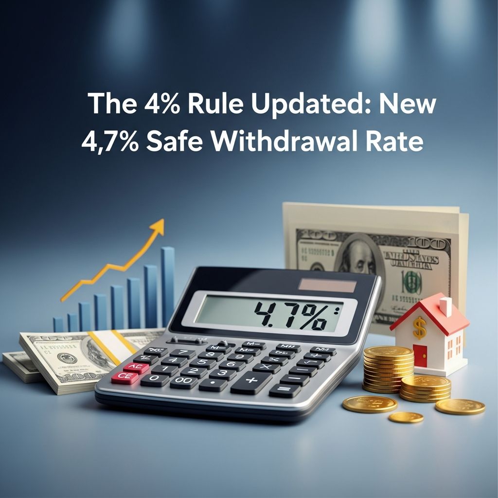 Discover why the famous 4% retirement rule has been updated to 4.7% and what it means for your retirement spending.