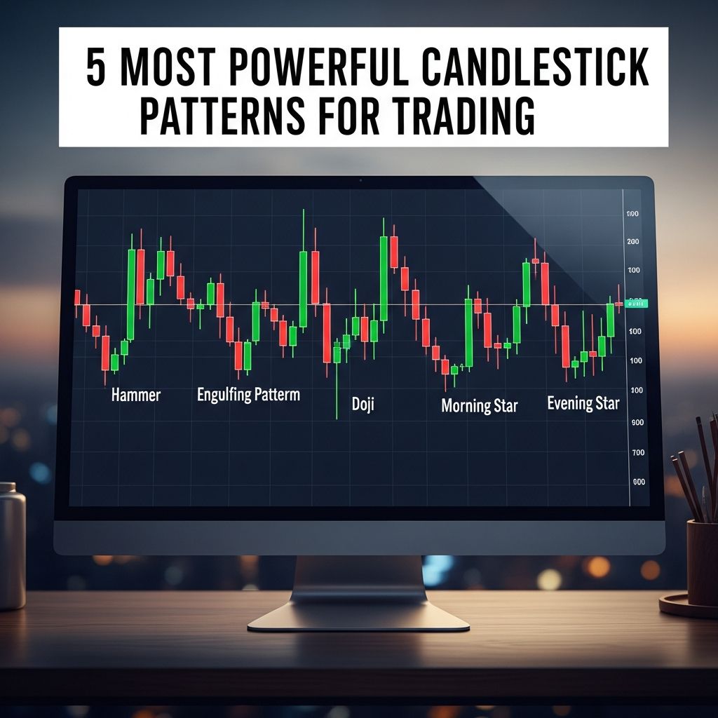 Master the most effective candlestick patterns used by professional traders to identify reversals and trend confirmations.