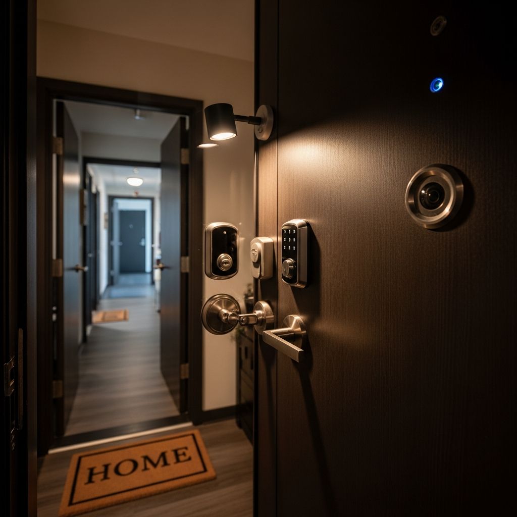 Essential apartment security strategies to protect your rental from break-ins and theft.