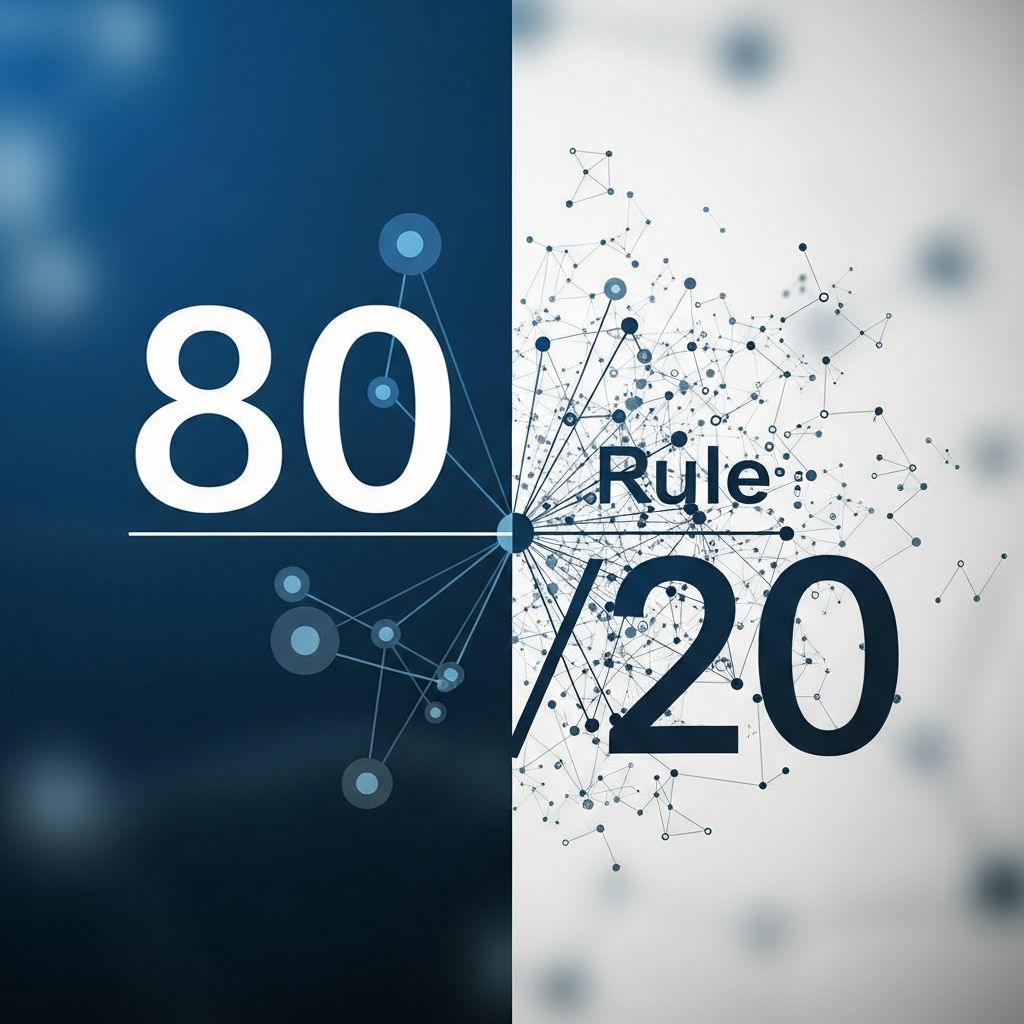 Master the Pareto Principle: Achieve 80% of results with 20% of effort.