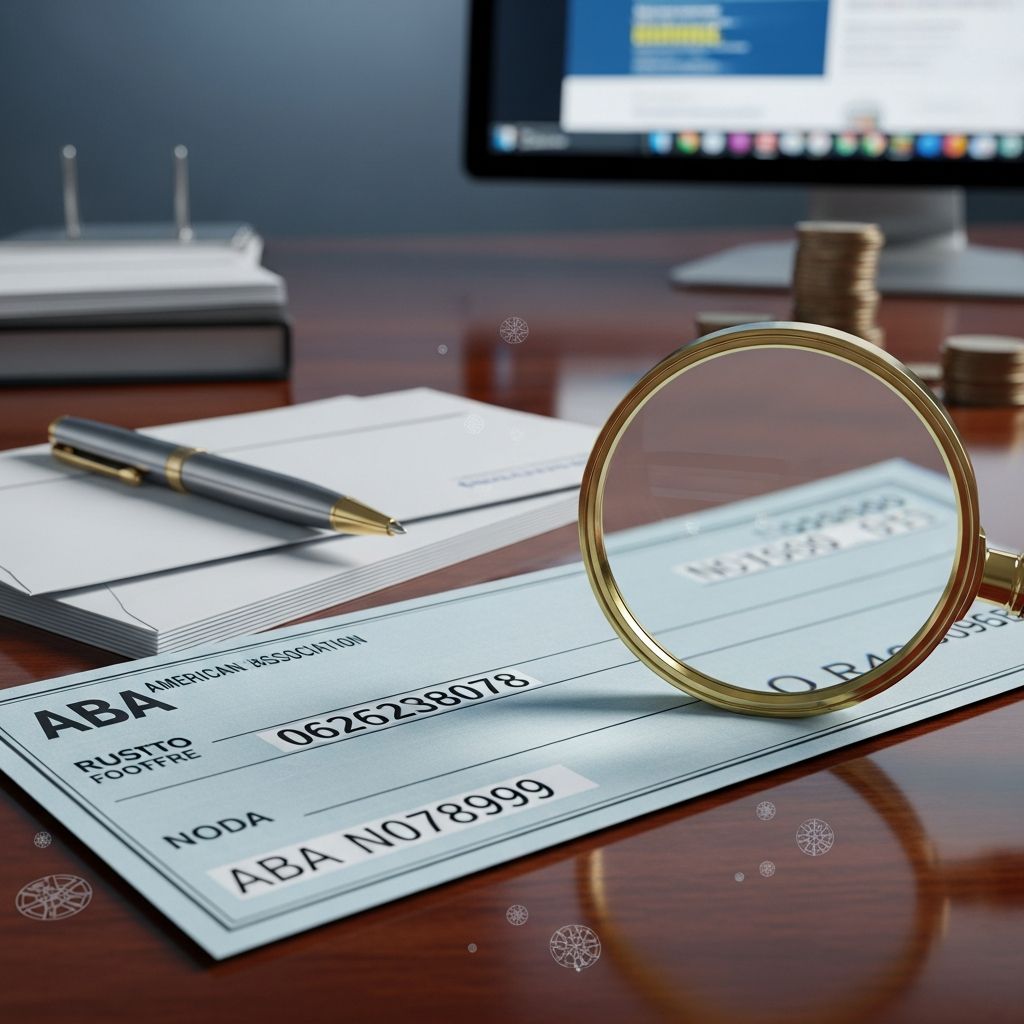 Complete guide to understanding ABA numbers, their uses, and how to locate yours.