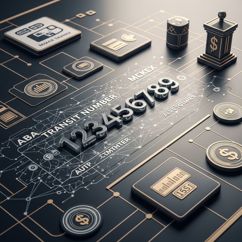 Complete guide to ABA transit numbers: understanding routing numbers for bank transfers.