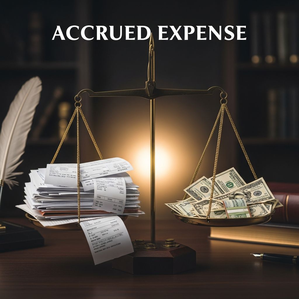 Master accrued expenses: Learn how businesses record costs before payment for accurate financial reporting.