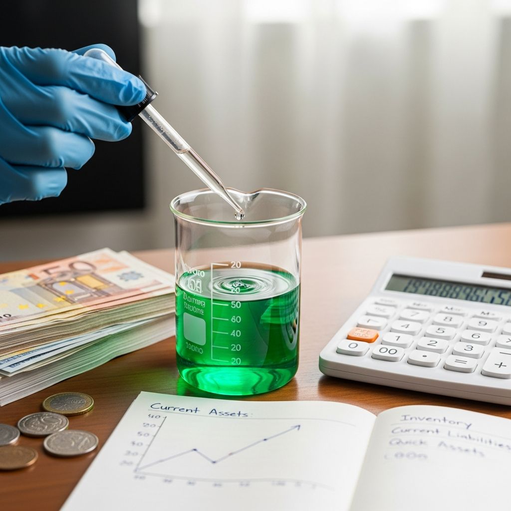 Master the acid test ratio to evaluate a company's short-term financial health and liquidity position.