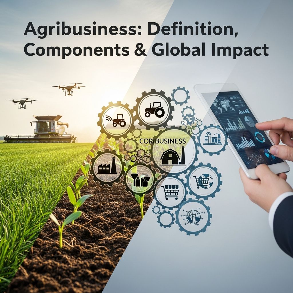 Understanding agribusiness: The complete value chain from farm to consumer in modern agriculture.