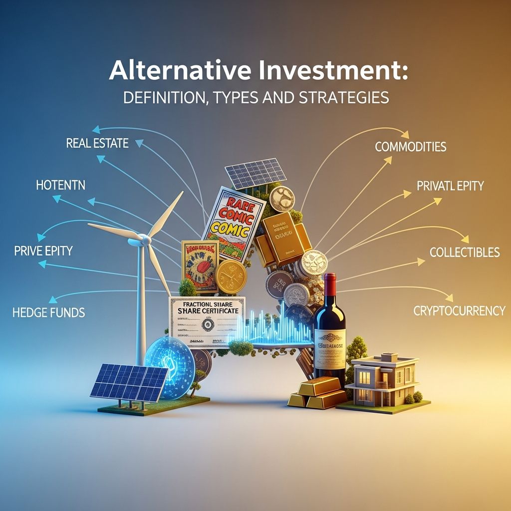 Comprehensive guide to alternative investments: diversify beyond stocks and bonds.