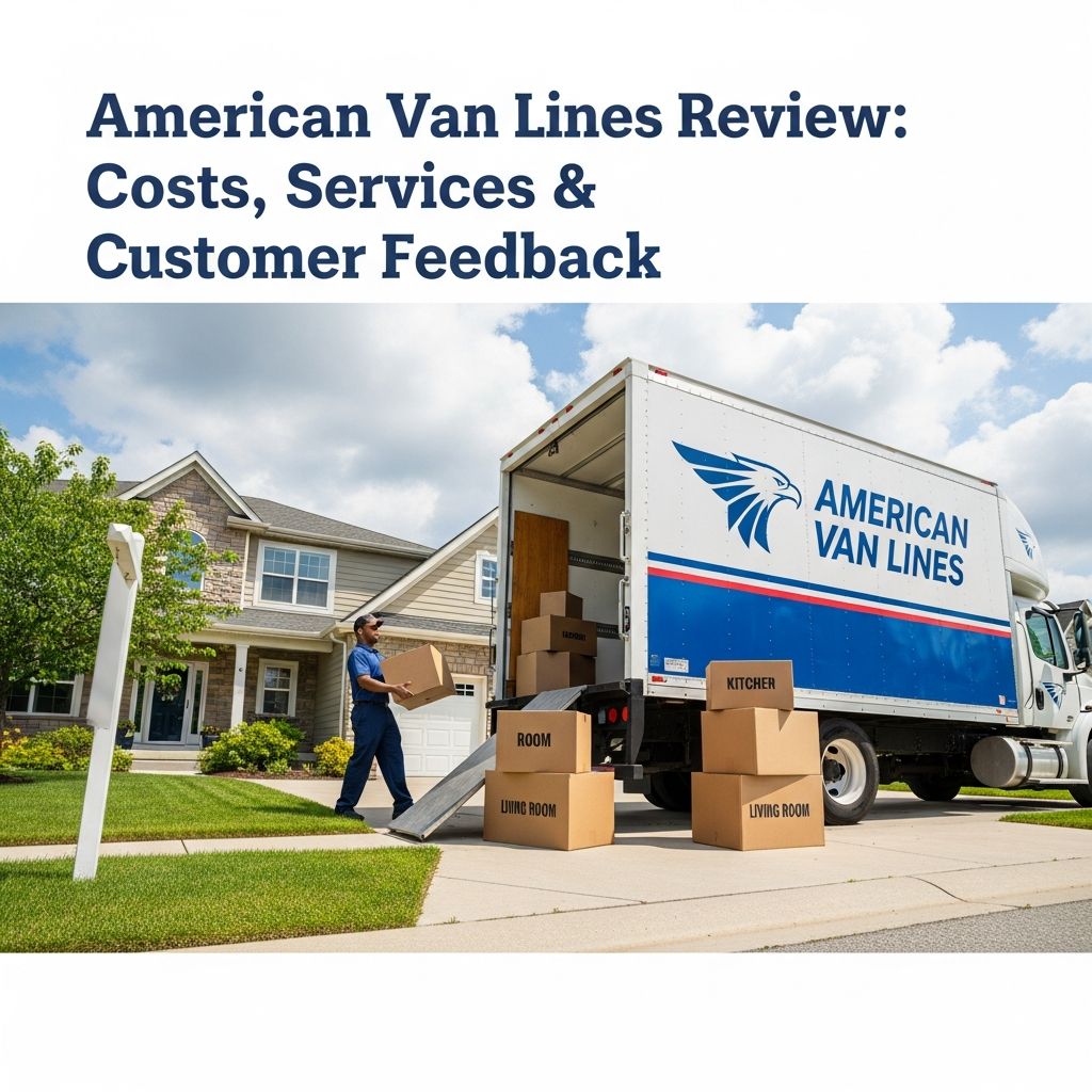 Comprehensive guide to American Van Lines: pricing, services, pros, cons, and real customer experiences.