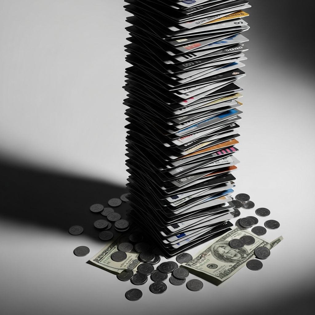 Credit card debt reaches historic $1.2 trillion as interest rates and delinquencies surge across America.