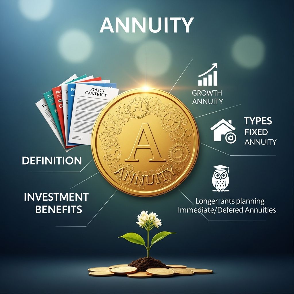 Understanding annuities: A comprehensive guide to guaranteed income streams and retirement planning.