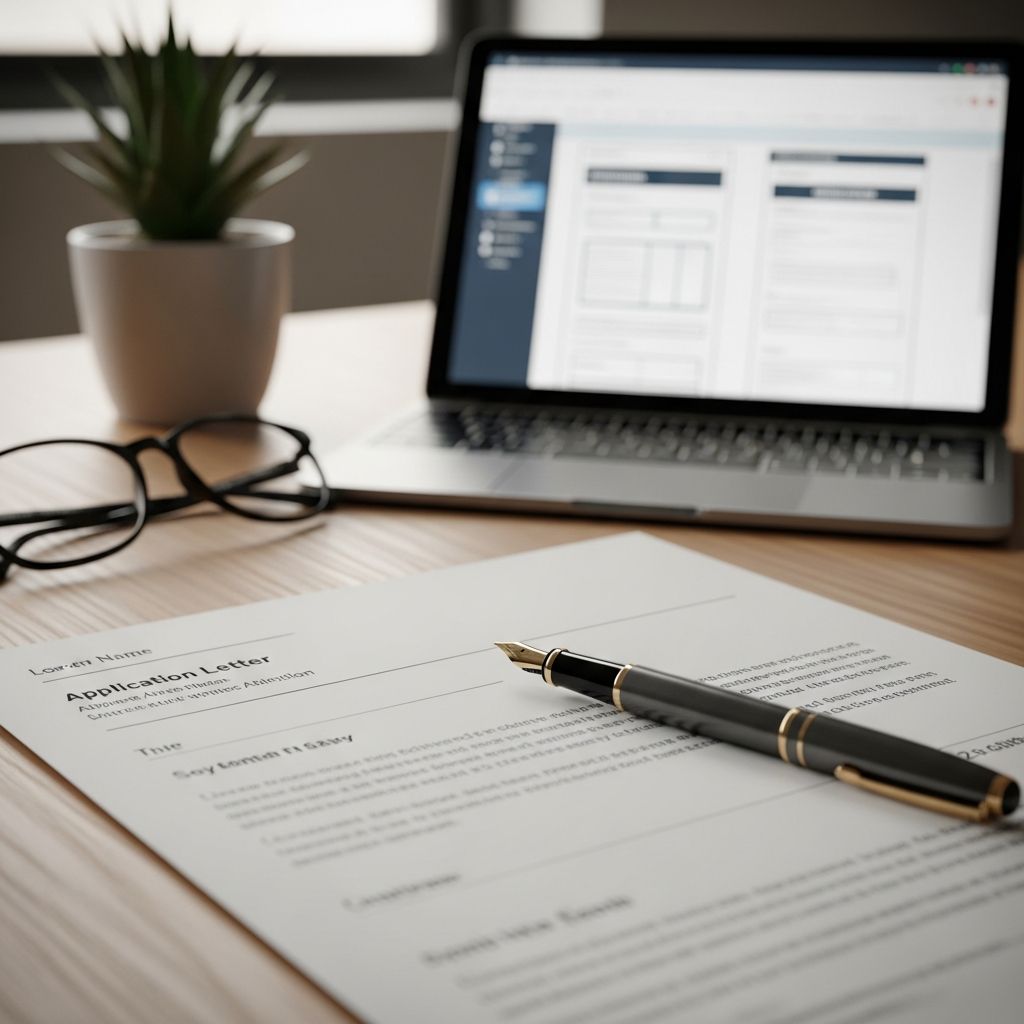 Master the art of application letters with our comprehensive template and expert writing tips.