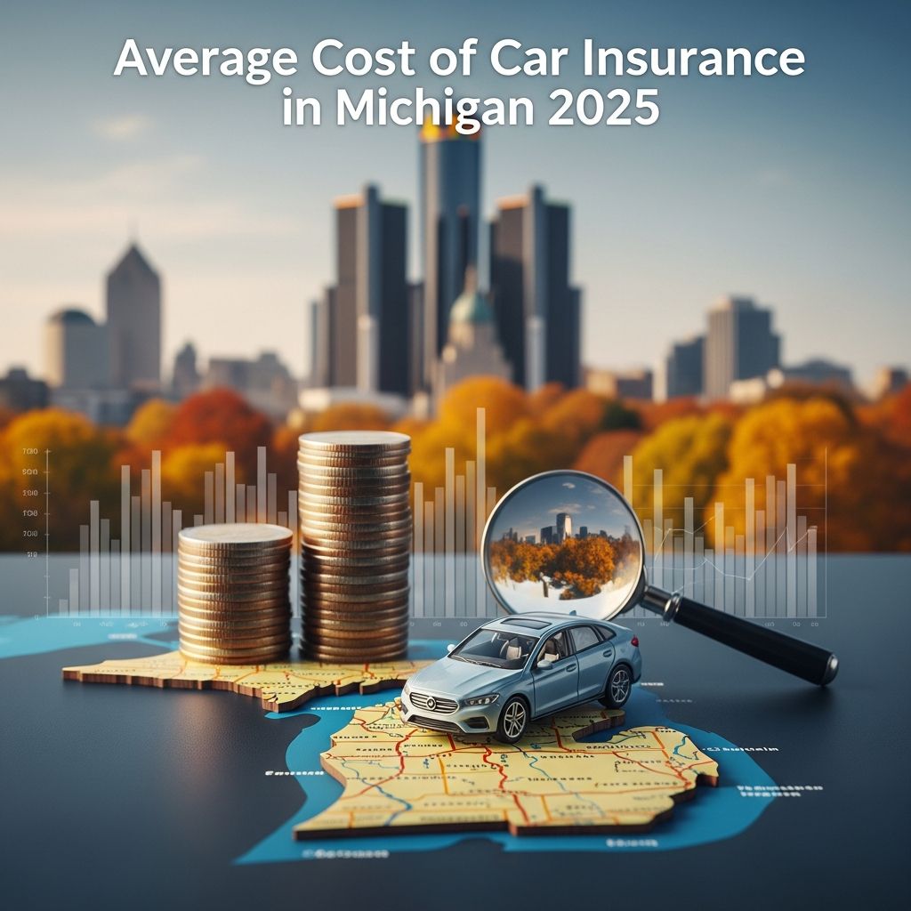 Complete guide to Michigan car insurance costs, rates by age, location, and vehicle type.