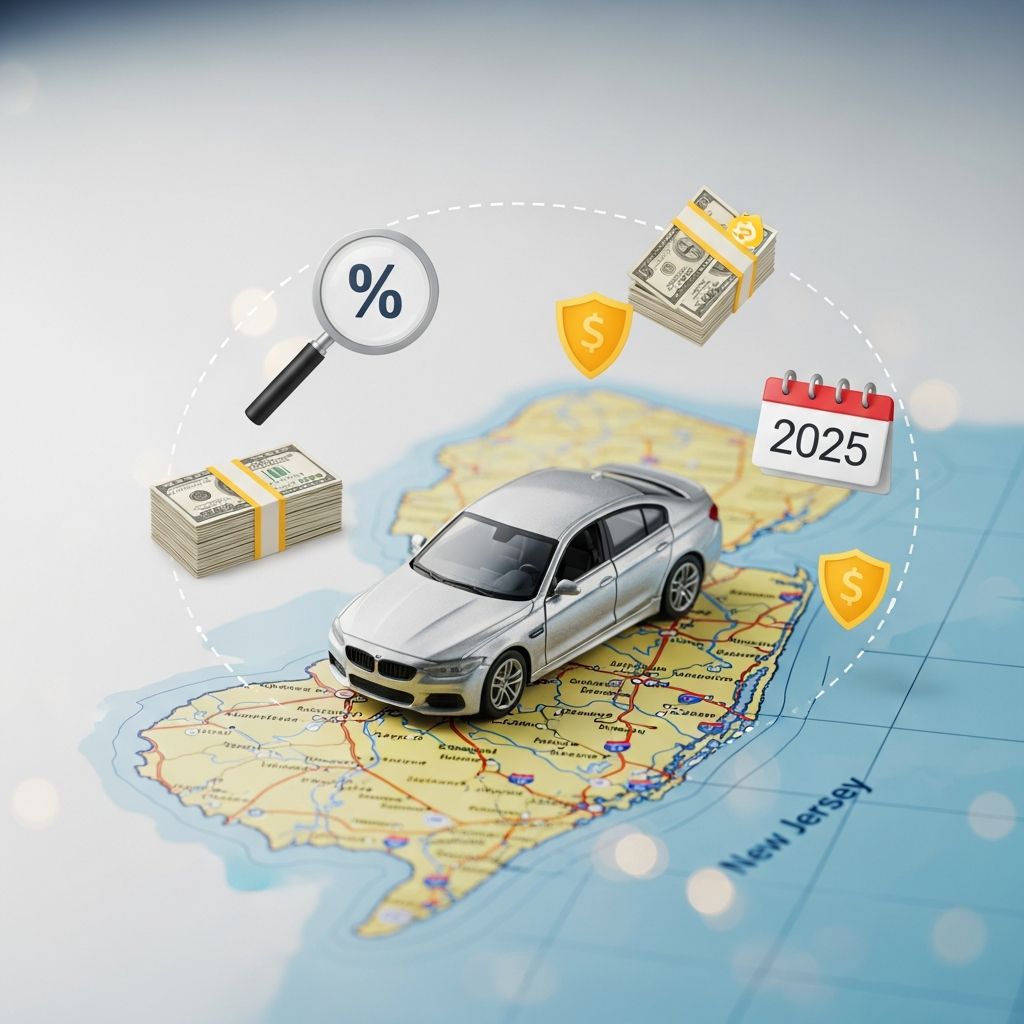 Discover New Jersey car insurance costs, rates by age, city, and vehicle type in 2025.