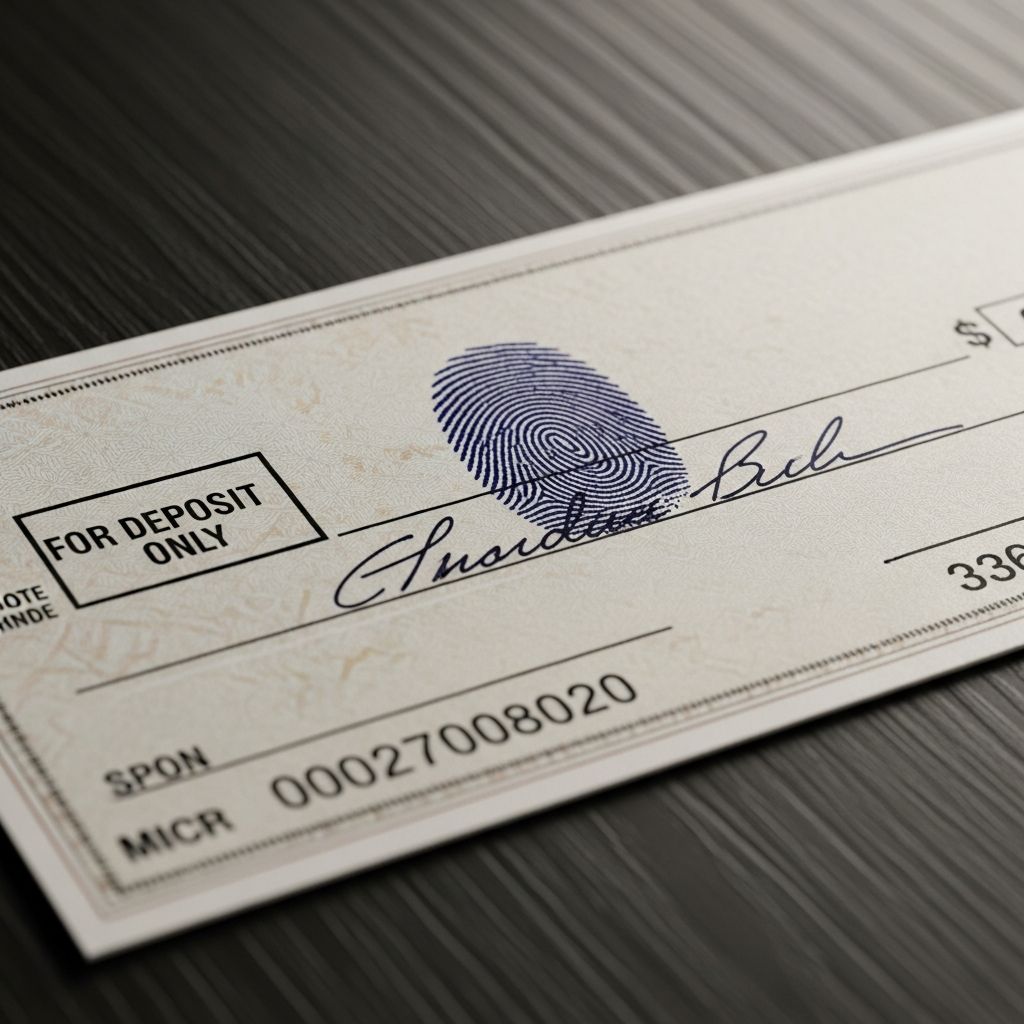 Master check endorsement, security features, and proper procedures for depositing checks safely.