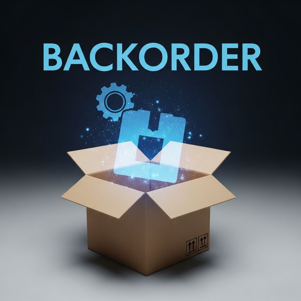 Master backorders: Learn how businesses manage out-of-stock items and maintain sales.