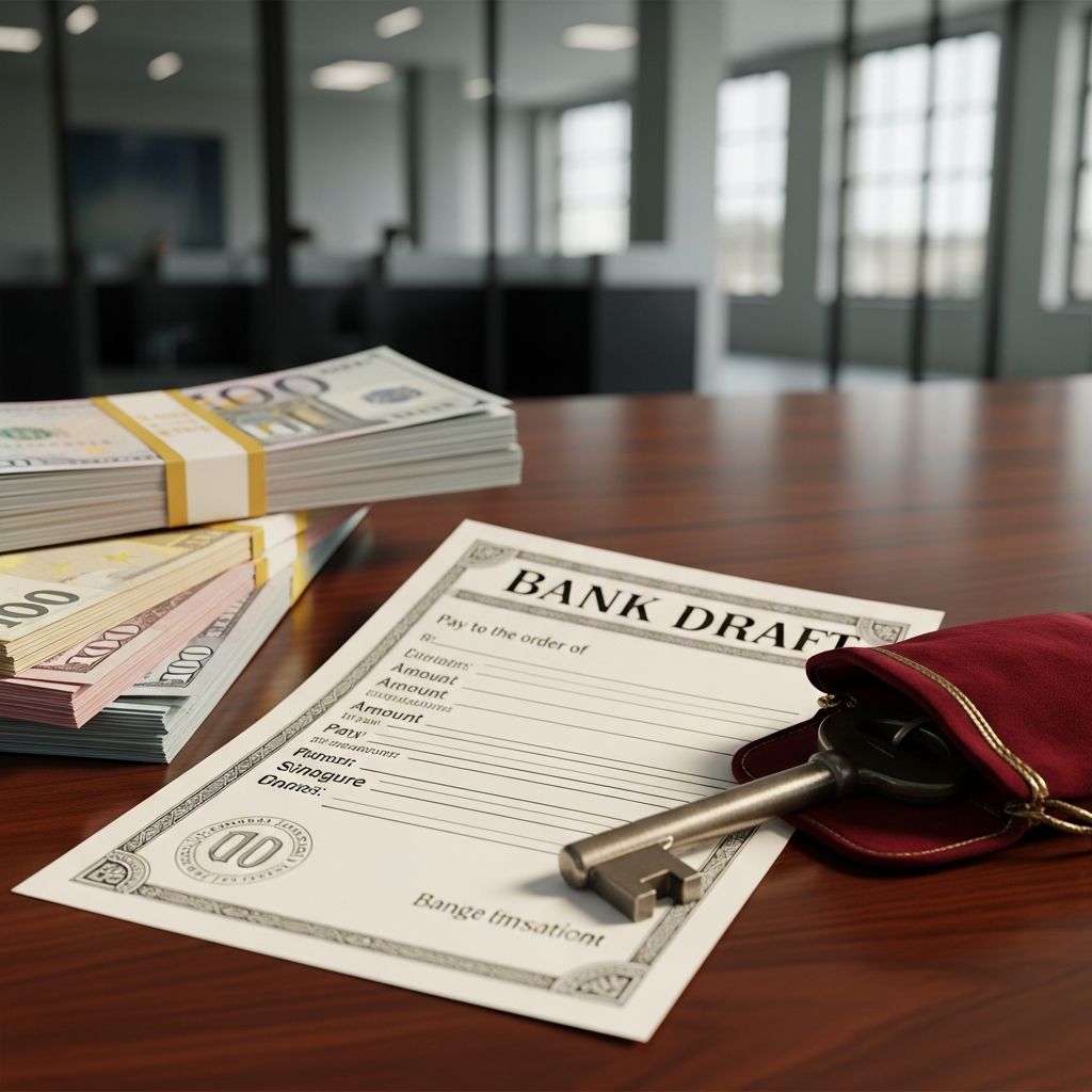 Complete guide to bank drafts: understanding how they work, benefits, and when to use them for secure payments.