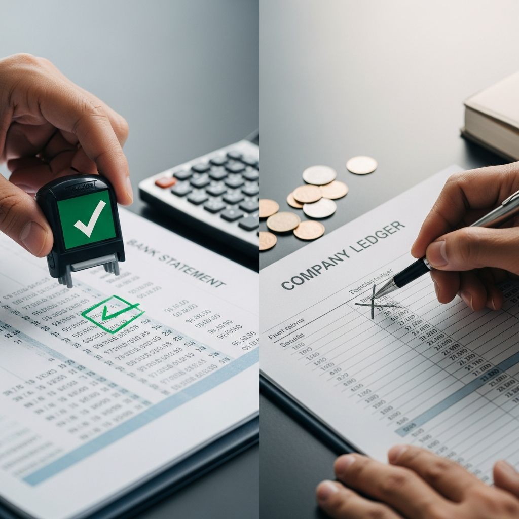Master bank reconciliation: Compare statements, identify discrepancies, and maintain accurate financial records.