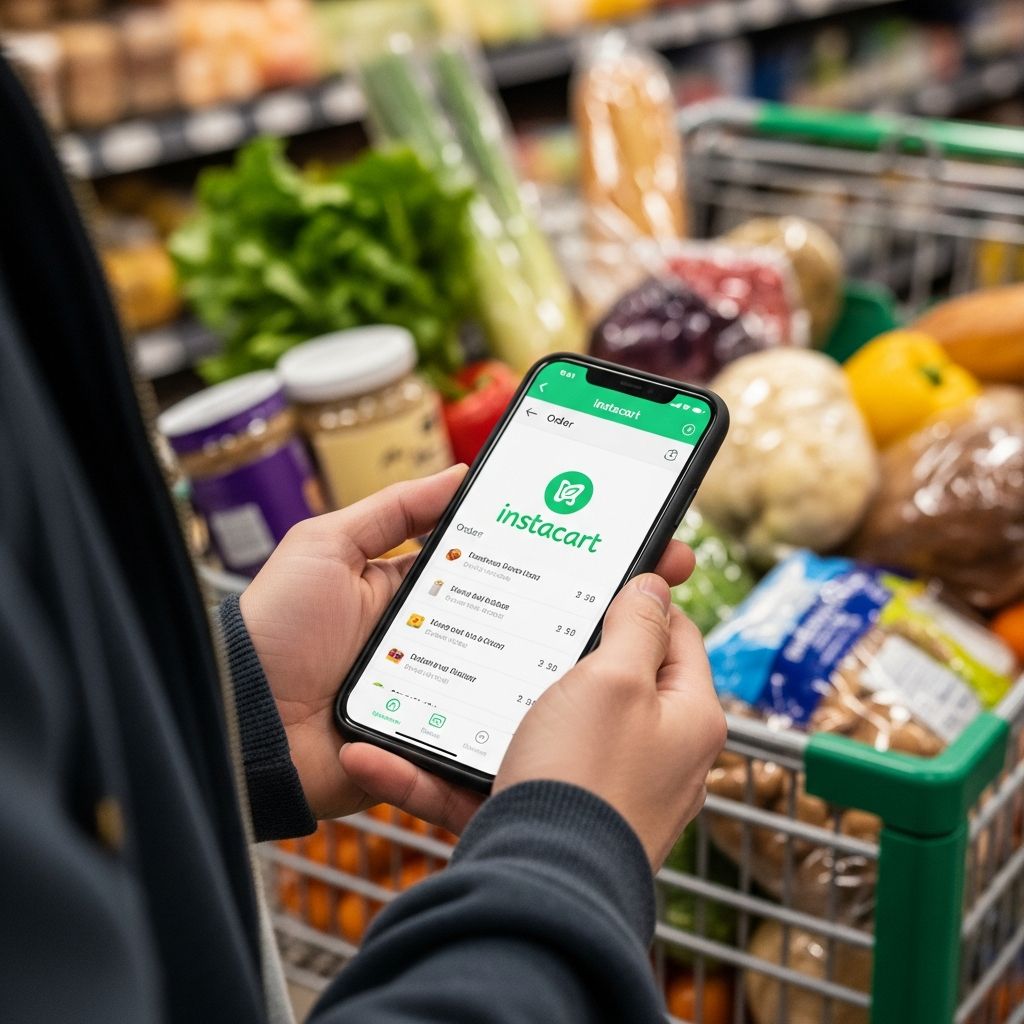 Complete guide to becoming an Instacart shopper with earning potential, requirements, and application process.