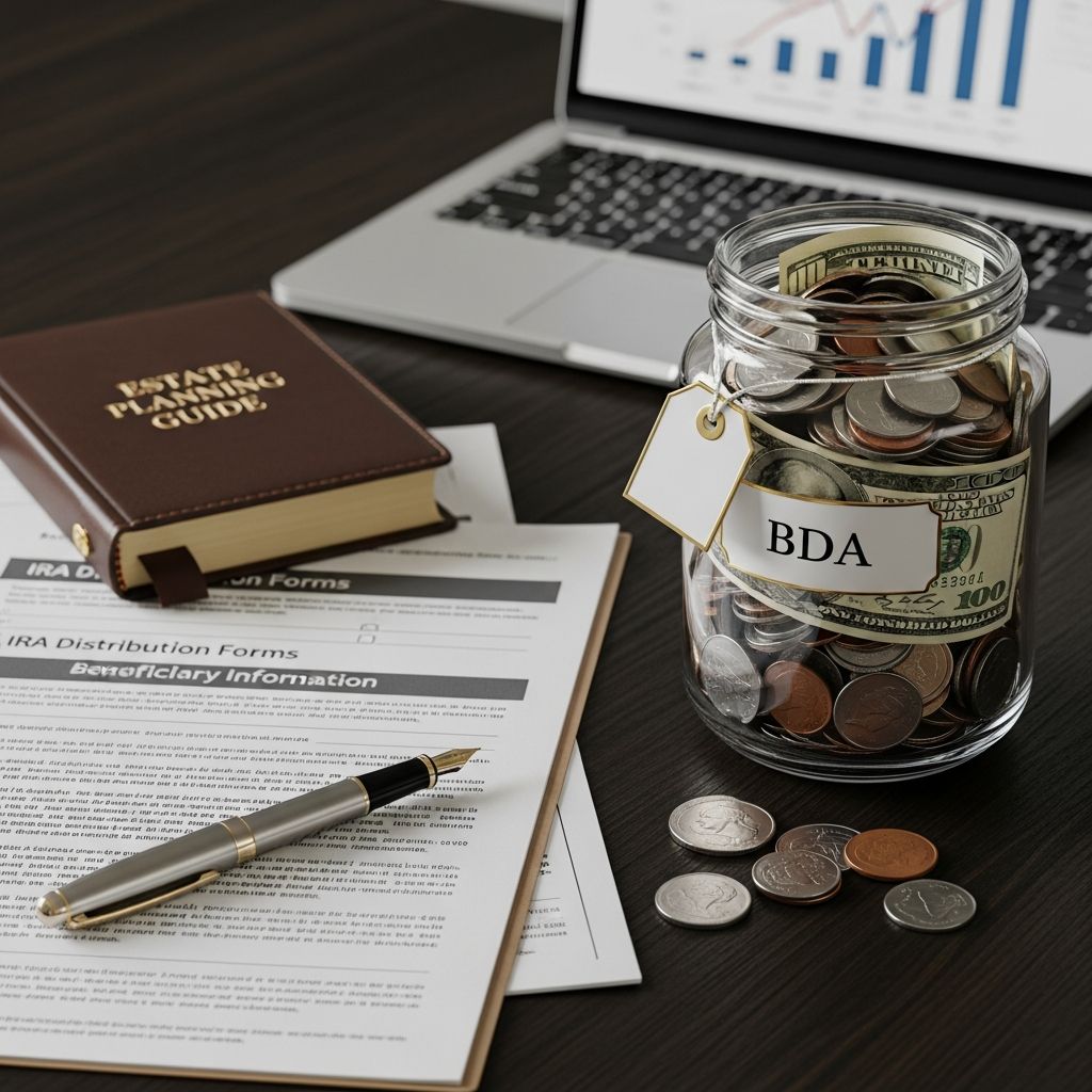 Understanding BDA IRAs: Rules, requirements, and distribution options for inherited retirement accounts.