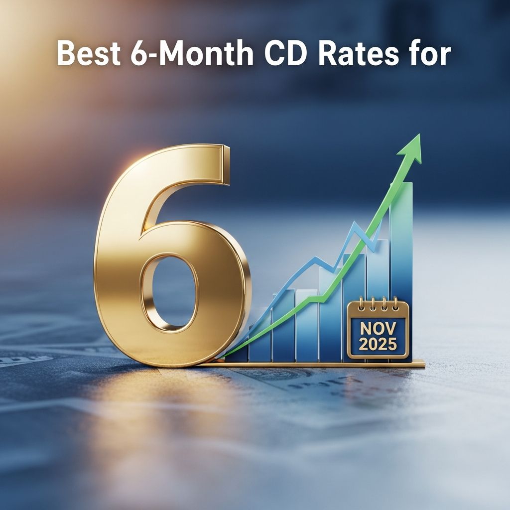 Discover the highest 6-month CD rates available in November 2025 and maximize your savings.