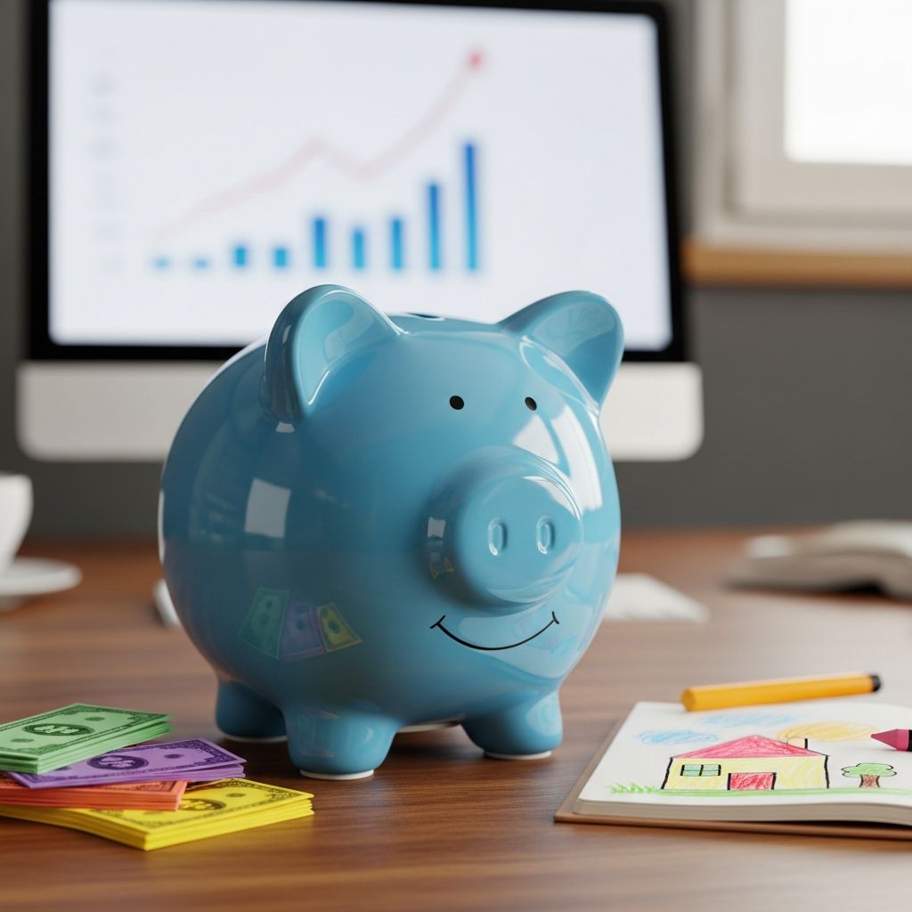 Guide to the best savings and checking accounts designed for children with educational tools and parental controls.