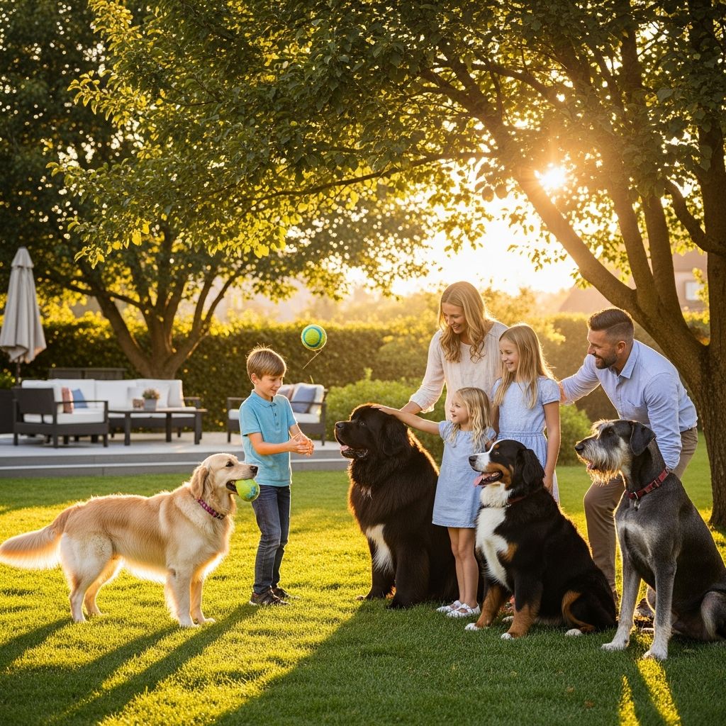 Best Big Dog Breeds For Families: 9 Top Gentle Giants Discover the best large dog breeds perfect for families seeking loyal, gentle companions.