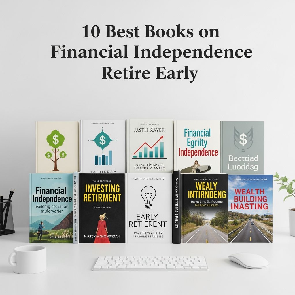Essential reading guide to FIRE movement books for achieving financial independence and early retirement.