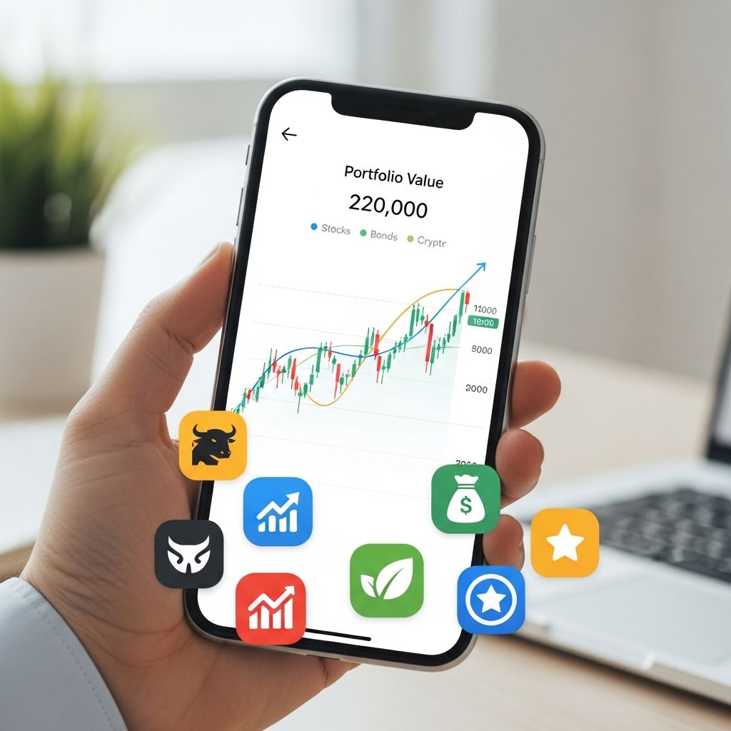 Start investing with confidence: Top-rated apps designed for beginner investors to trade stocks, ETFs, and build wealth.