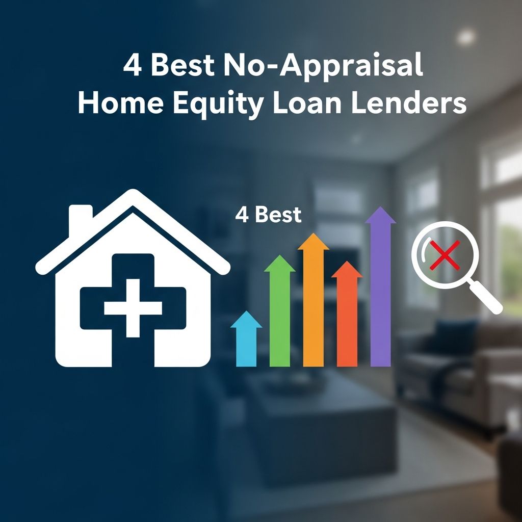 Find the best no-appraisal home equity loans with fast approval and low rates.
