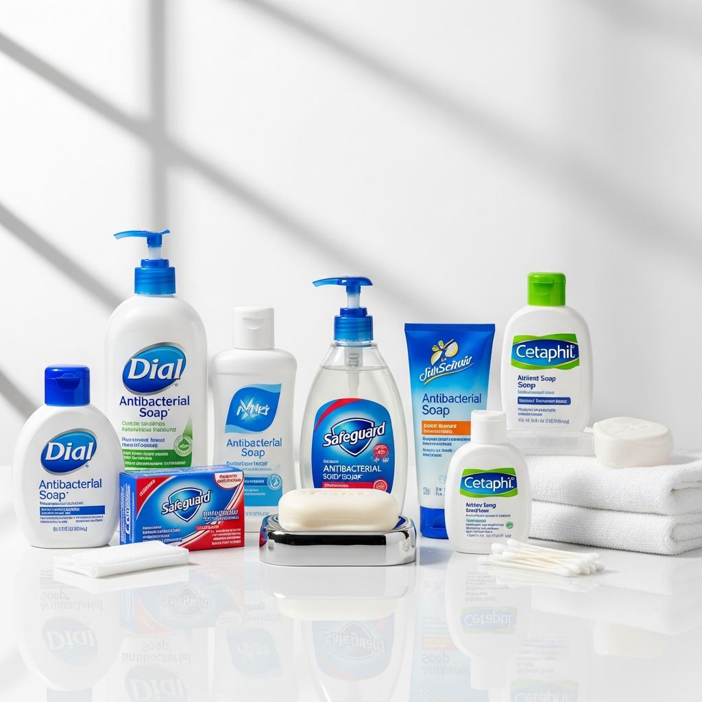 Discover the top-rated antibacterial soaps with expert recommendations and ingredient analysis.