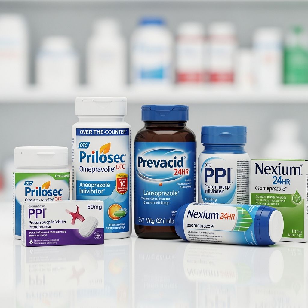 Discover the best over-the-counter proton pump inhibitors for acid reflux relief.