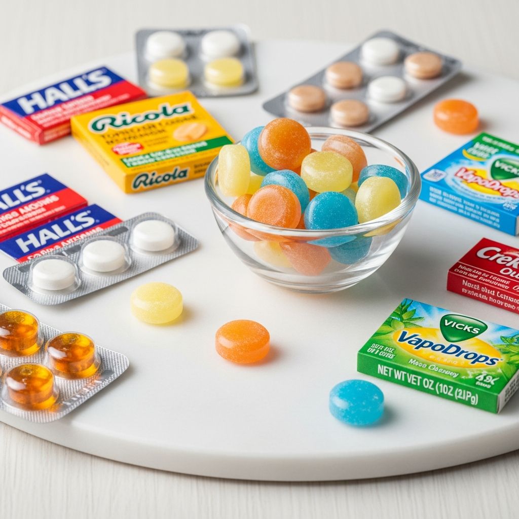 Discover the top-rated OTC cough lozenges to soothe throat irritation and suppress coughs effectively.