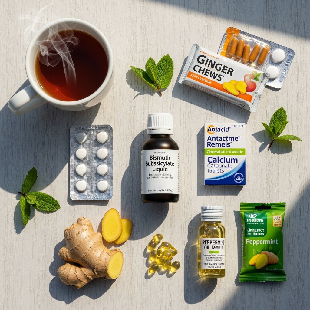 Find relief from stomach discomfort with top-rated OTC medications and home remedies.