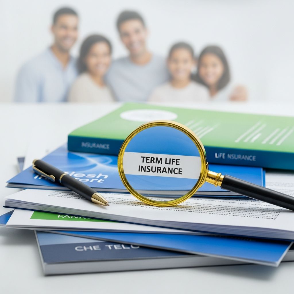 Compare top-rated term life insurance policies and find affordable coverage for your family.