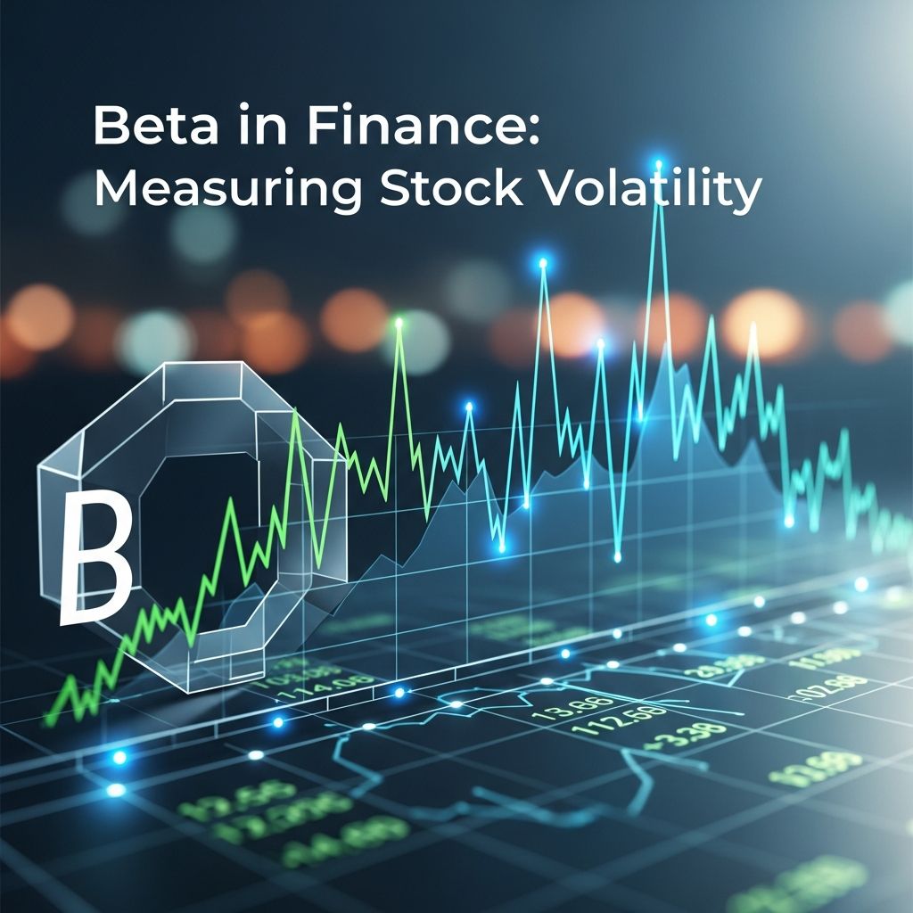 Understanding beta: A statistical measure of investment risk and market volatility.