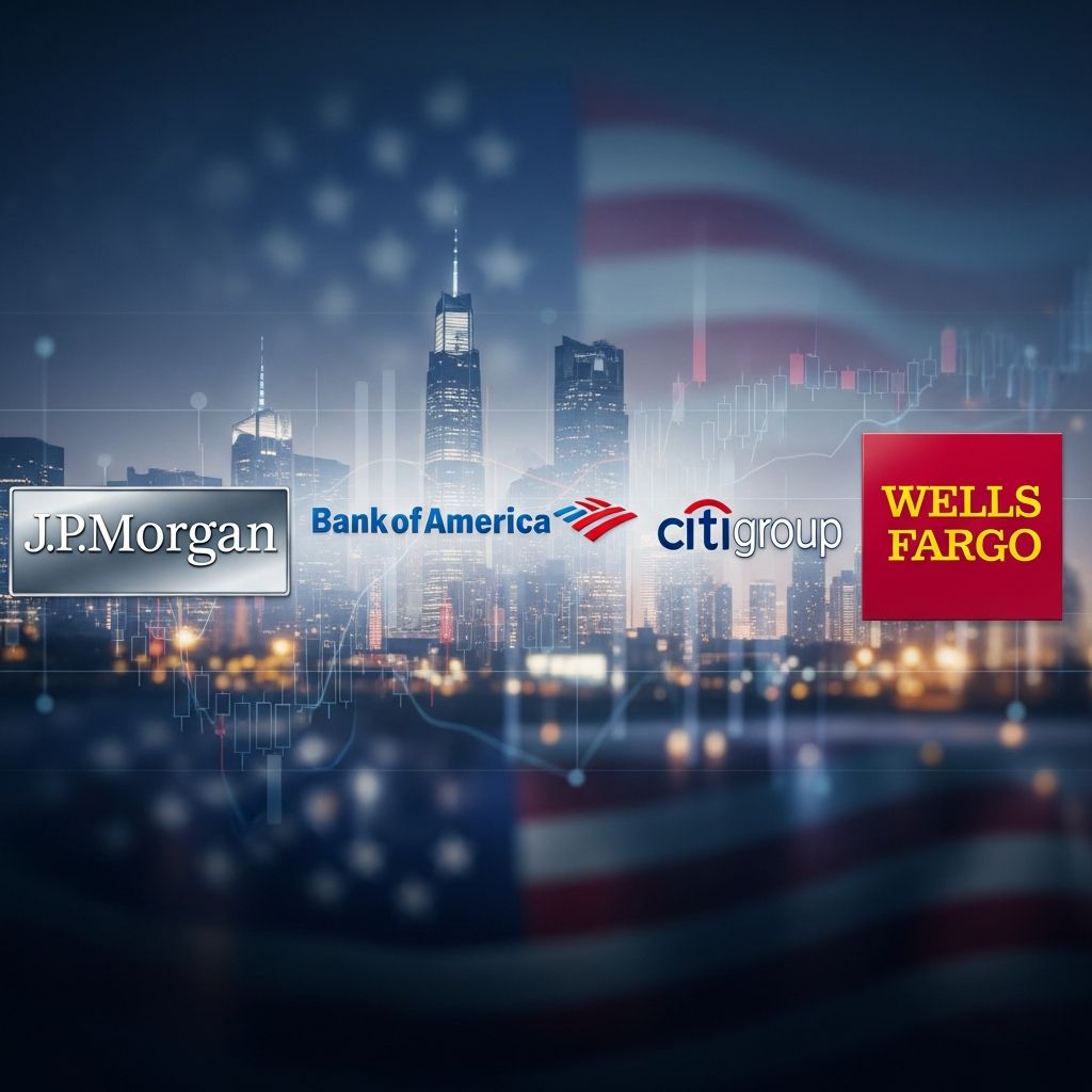 Explore America's largest financial institutions and their market dominance.