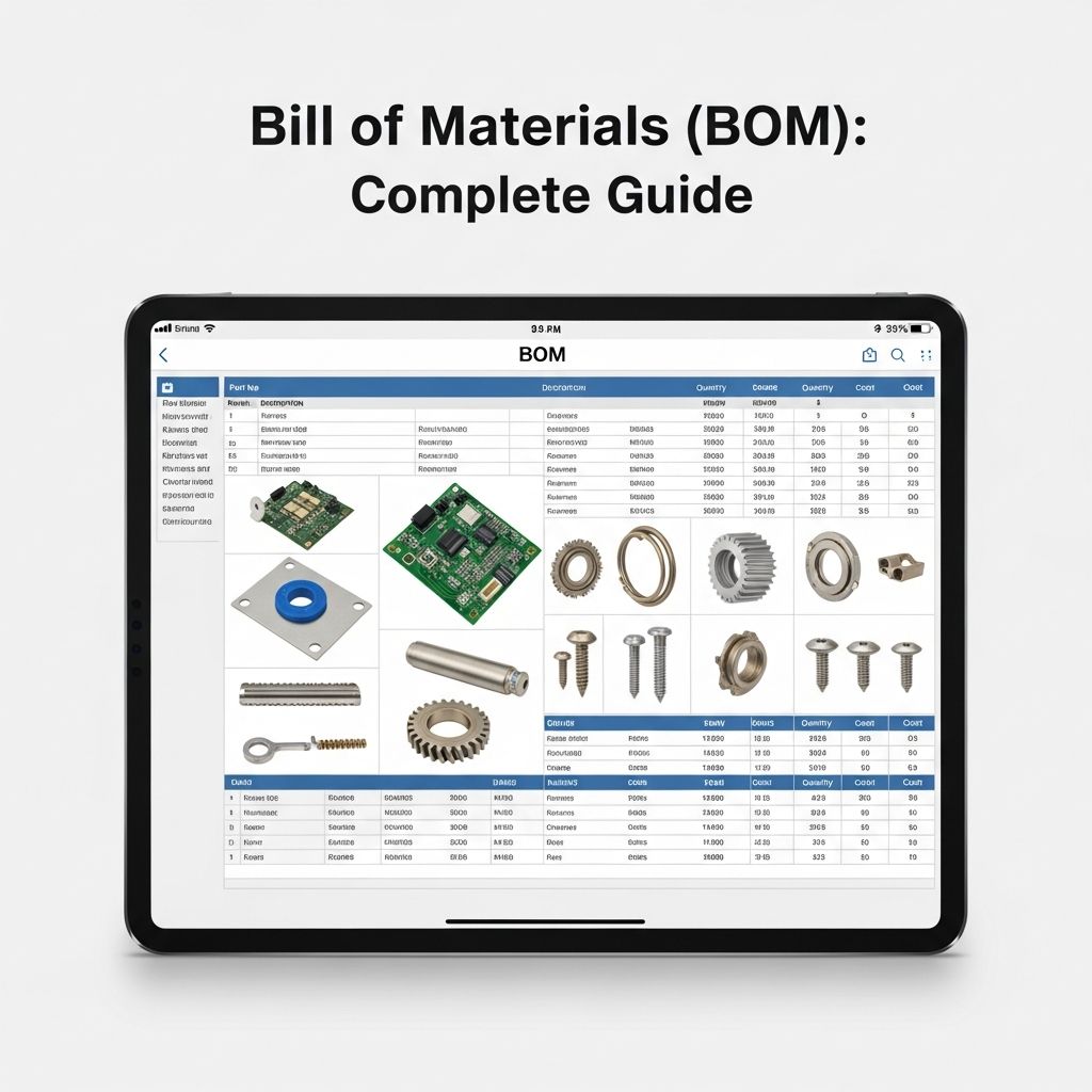 Master BOMs: Essential documentation for efficient product manufacturing and supply chain management.