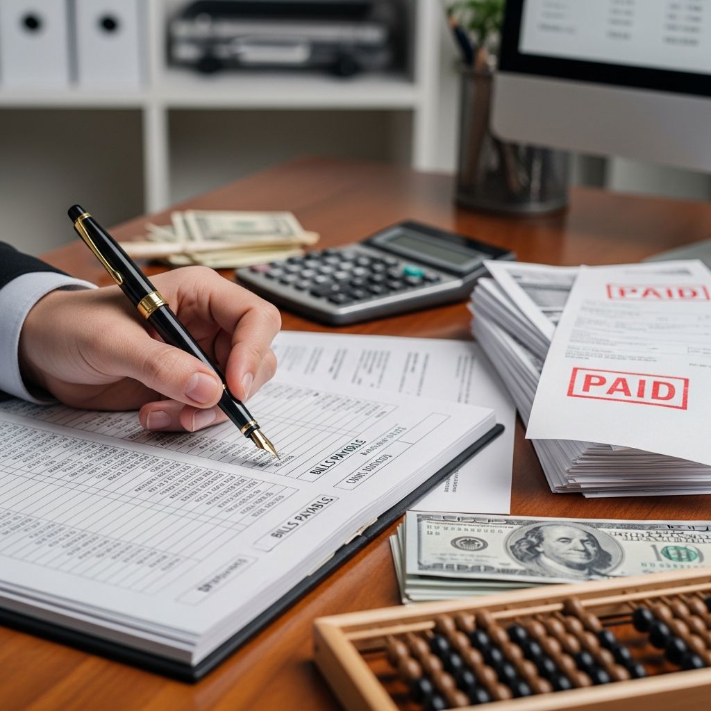 Understanding bills payable: Essential liability management for business accounting and cash flow.