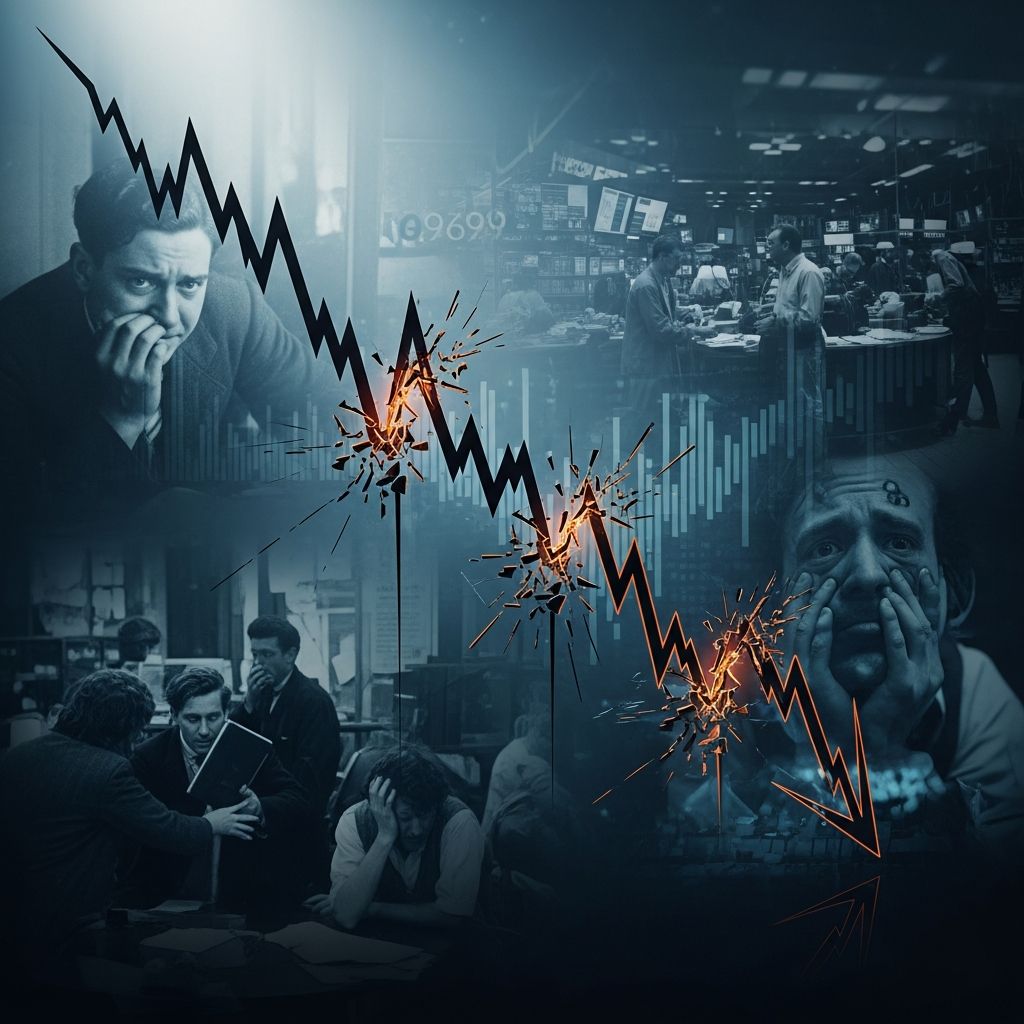 Understanding historic market crashes: 1929, 1987, and their lasting financial impact.