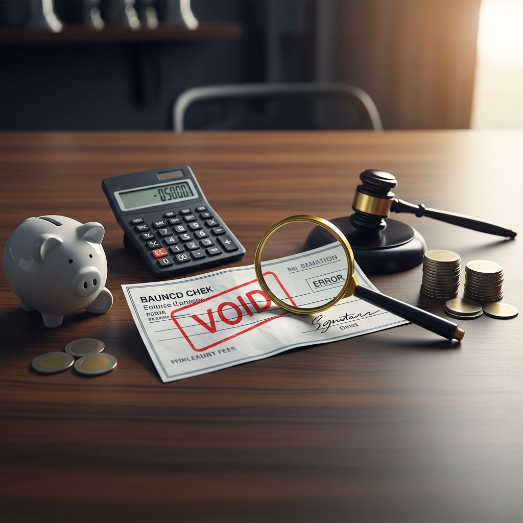 Understanding bounced checks: causes, consequences, and how to prevent costly NSF fees.