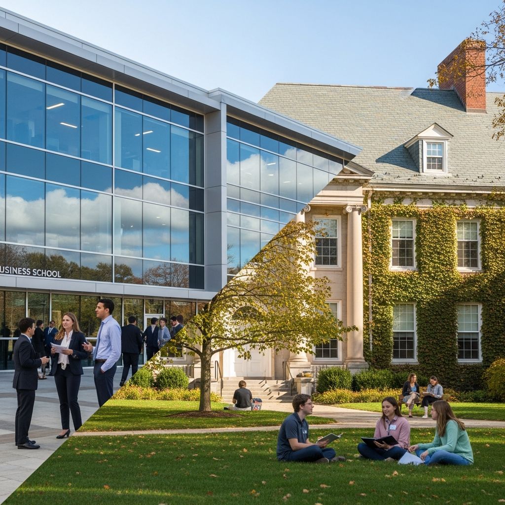 Top-tier Rhode Island university combining business, liberal arts, and innovation.