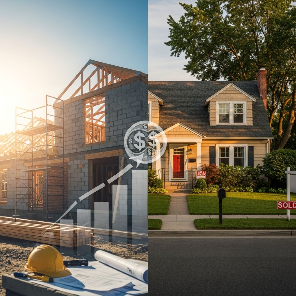 Compare building vs buying a home: Discover the 10 states where construction is cheaper.