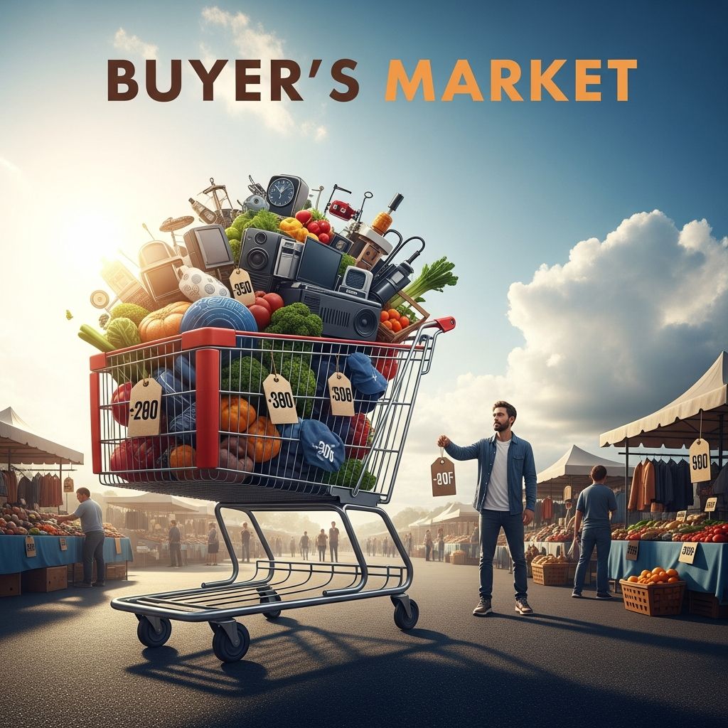 Understanding buyer's markets: When supply exceeds demand, giving homebuyers the advantage.
