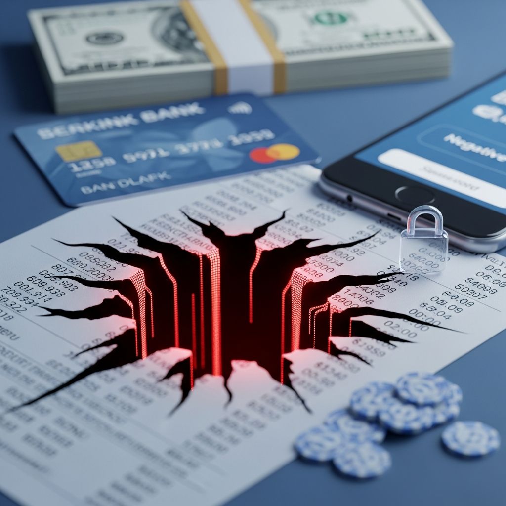 Understanding overdrafts, fees, and how banks handle negative checking account balances.