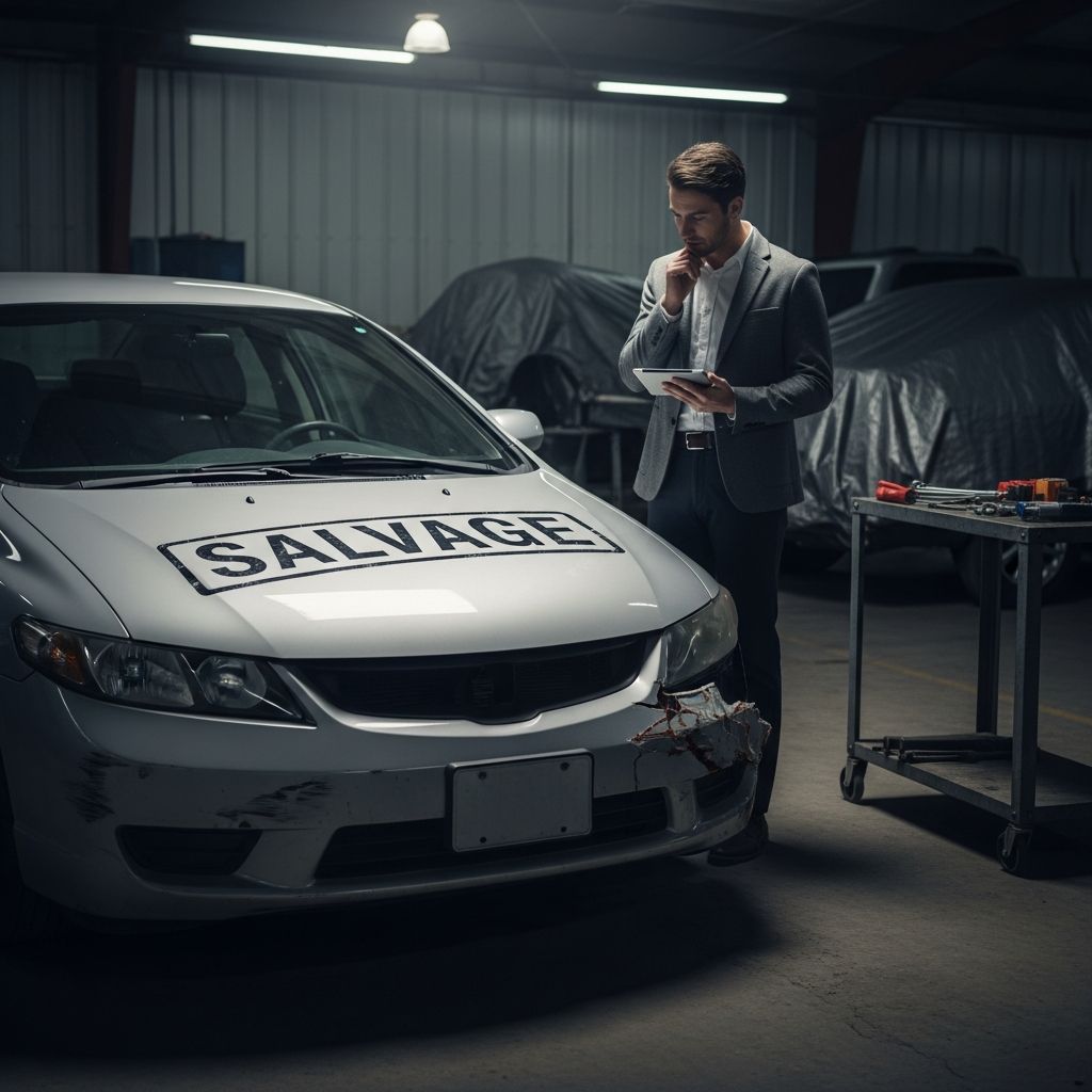 Learn financing options for salvage title vehicles and what lenders require.