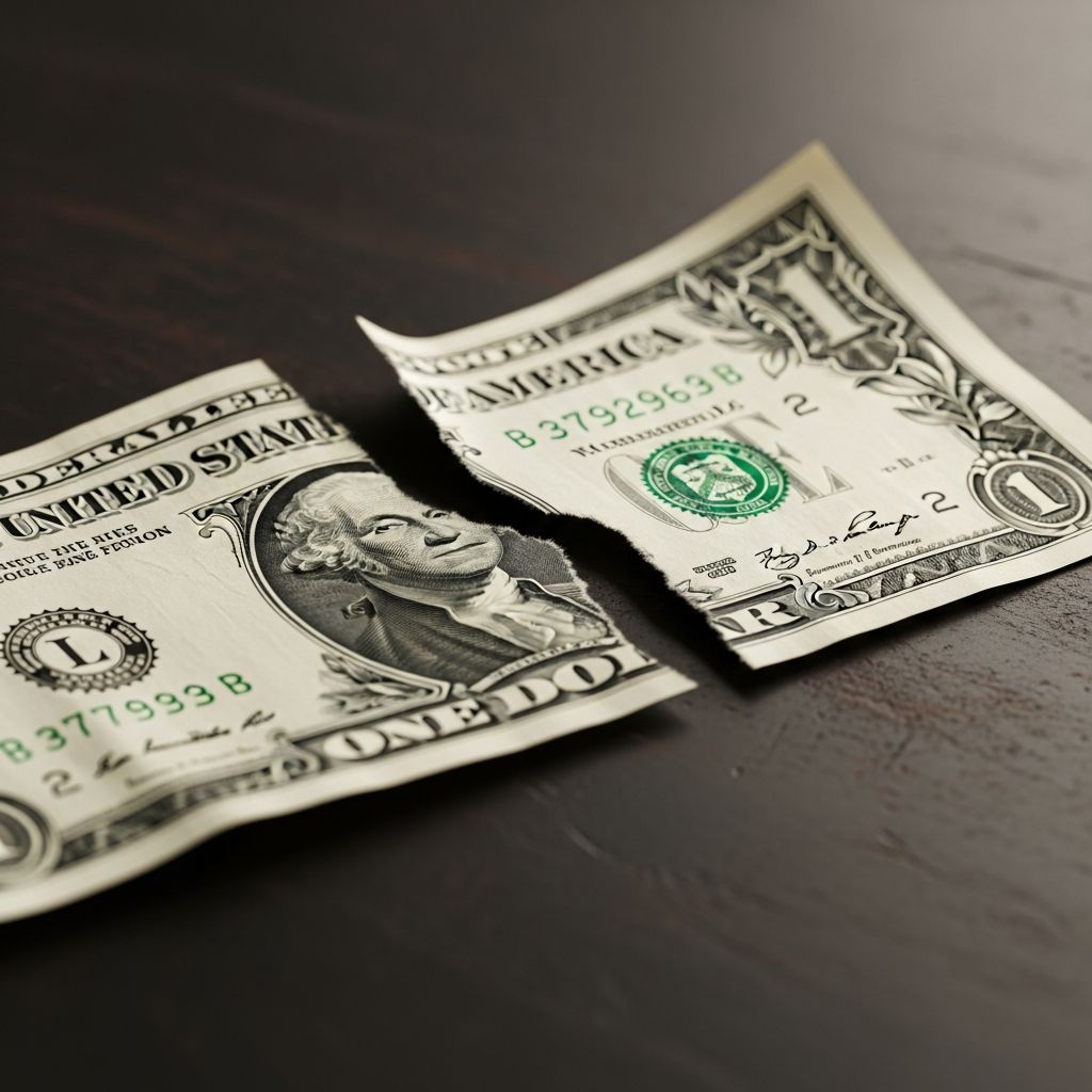 Learn what to do with damaged, torn, or mutilated U.S. currency and how to exchange it.