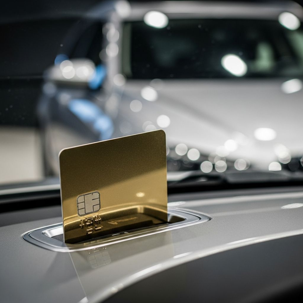Explore the possibilities and pitfalls of purchasing a vehicle using your credit card.