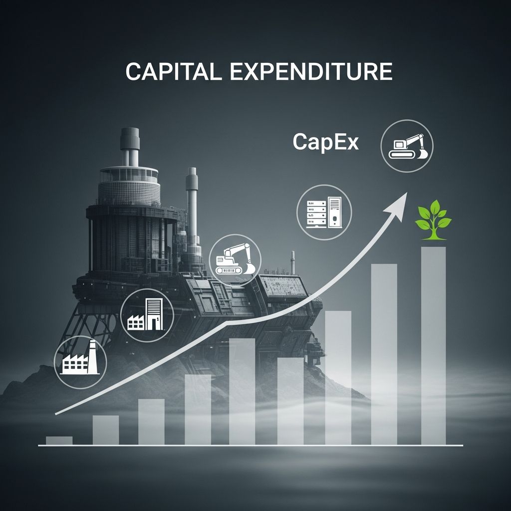 Understand capital expenditure: essential investments for long-term business growth.