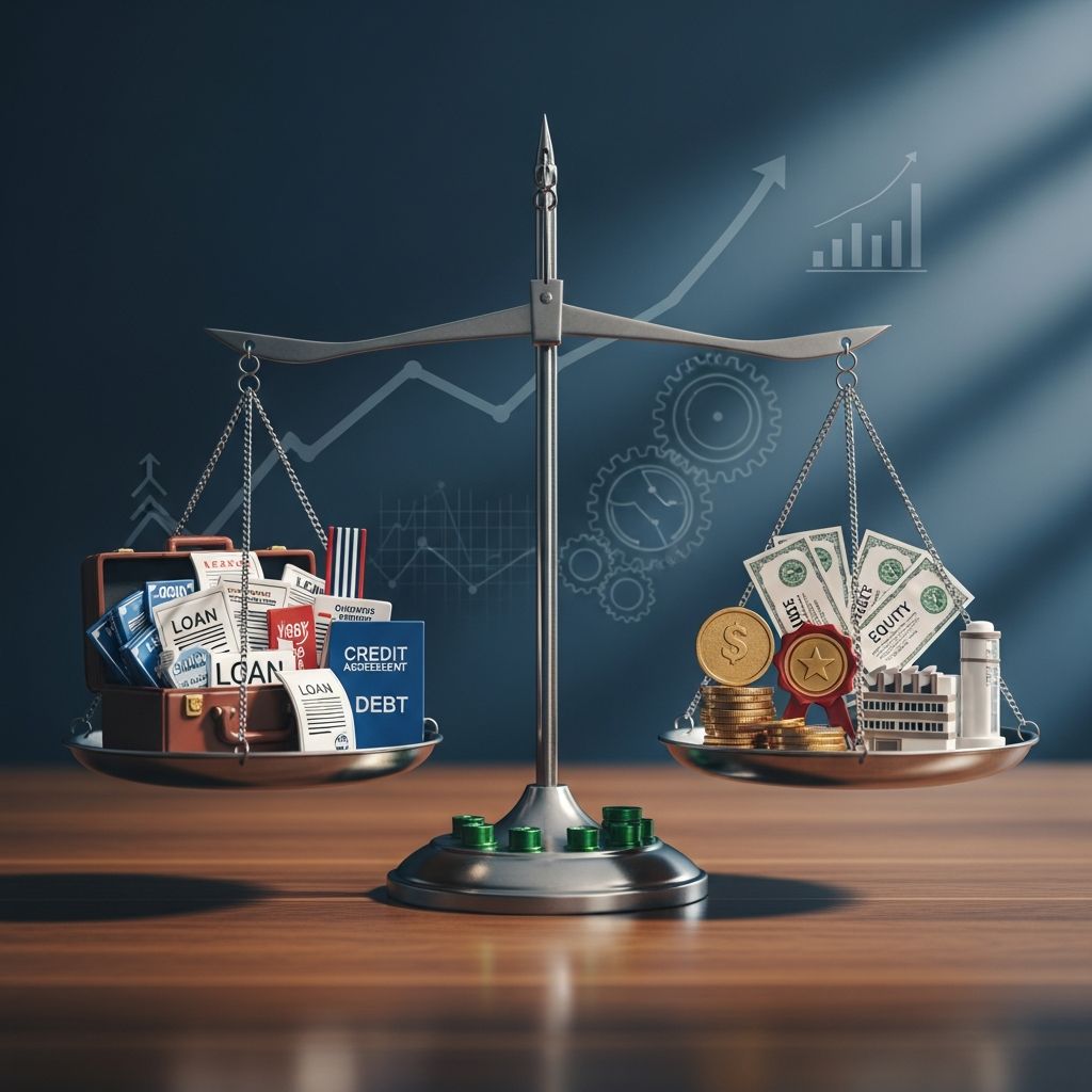 Understanding capital structure: balancing debt and equity for optimal firm value.